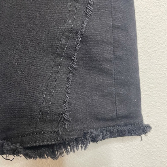 Sam Edelman The Stiletto Boot High Rise Boot Cut Jeans With Fringe Size 27 Women - Picture 7 of 11